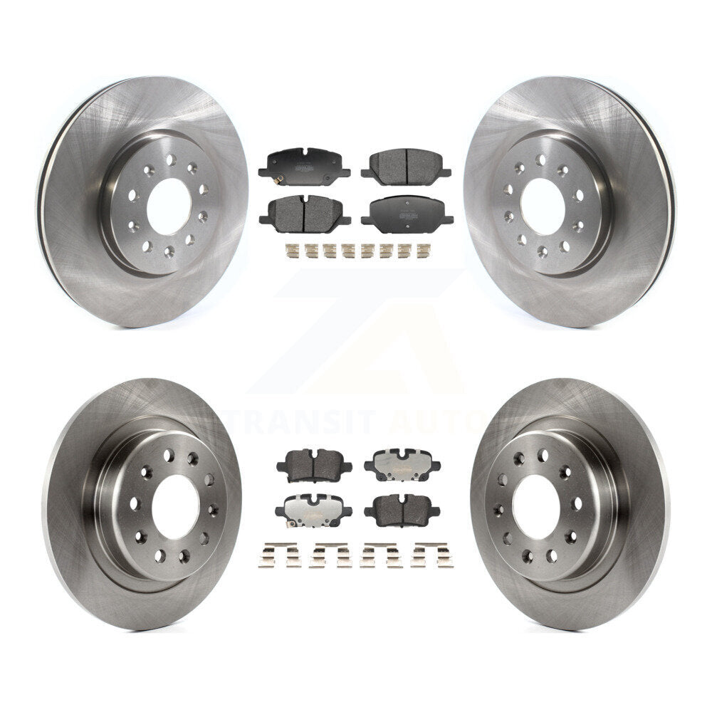 Rotor de frein avant arrière et Kit de plaquettes semi-métalliques pour Chevrolet Equinox GMC Terrai