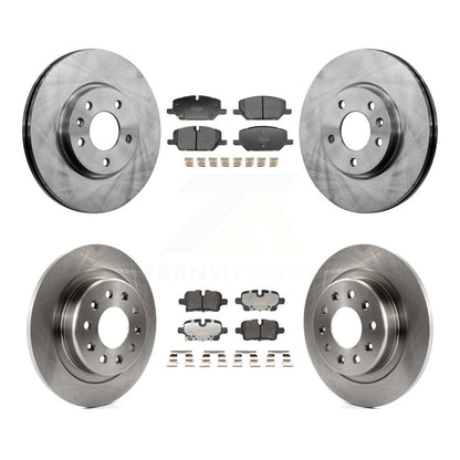 Kit de disques de frein à disque avant et arrière et plaquettes semi-métalliques pour GMC Terrain