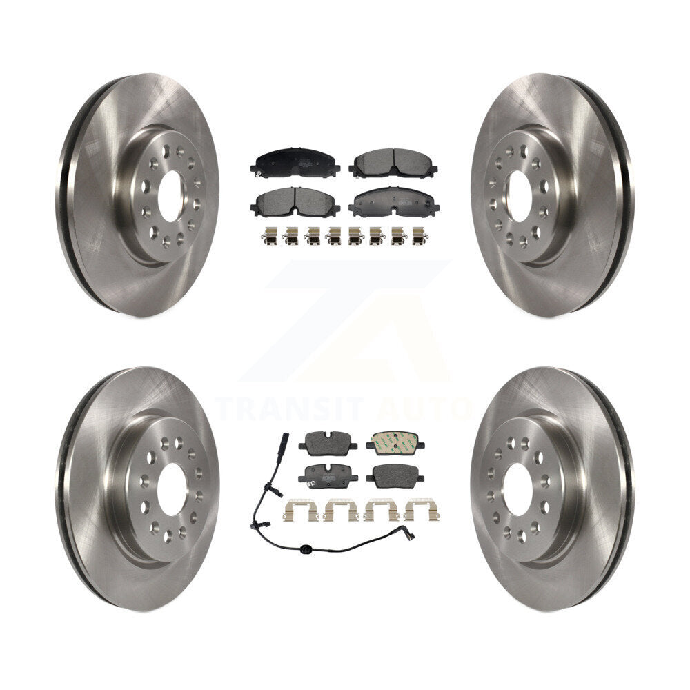 Kit de rotor de frein avant et arrière et plaquettes semi-métalliques pour Chevrolet Traverse Blazer GM