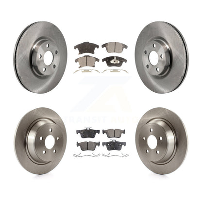 Kit de plaquettes semi-métalliques de Rotor de frein à disque avant et arrière, pour Lincoln MKZ 2017 2020 – 2.0