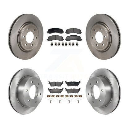 Kit de plaquettes semi-métalliques de Rotor de frein à disque avant et arrière, pour Ford Bronco 2022 2023 3.0