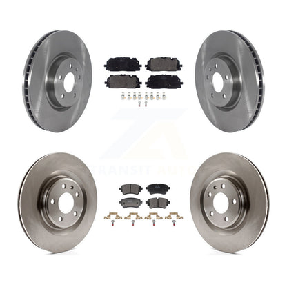 Kit de rotor de frein à disque avant et arrière et plaquettes semi-métalliques pour Audi S5 SQ5 Sportback S