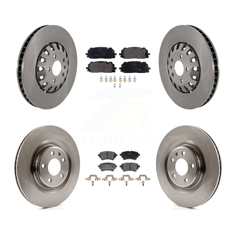 Rotors de frein avant arrière et Kit de plaquettes semi-métalliques pour Audi A6 Quattro A7 Sportbac