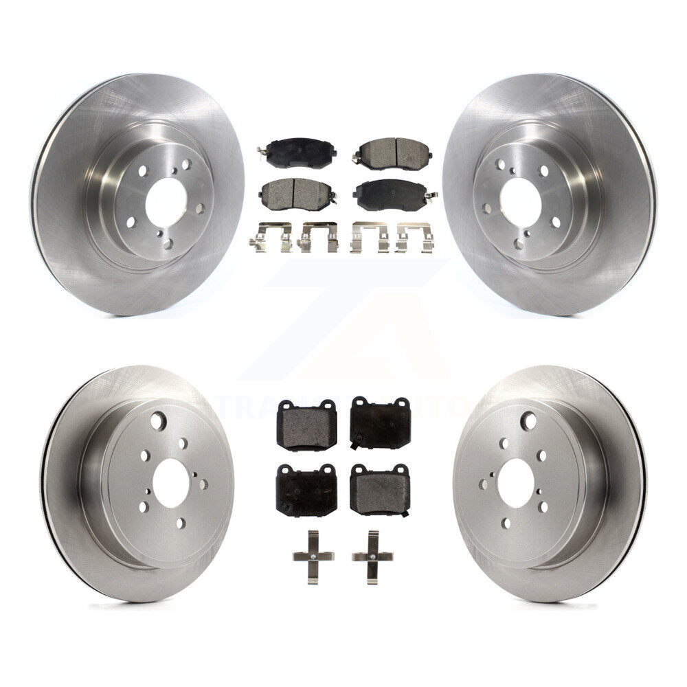 Kit de plaquettes de frein semi-métalliques pour Rotor de frein avant et arrière, pour Subaru BRZ Limited/Premiu 2017