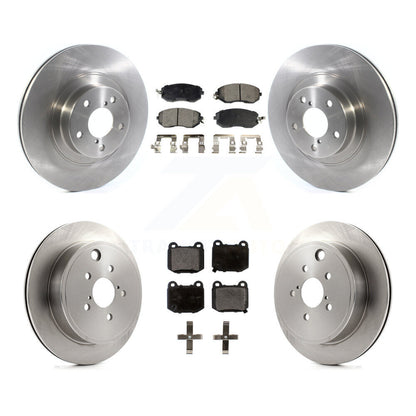Kit de plaquettes de frein semi-métalliques pour Rotor de frein avant et arrière, pour Subaru BRZ Limited/Premiu 2017
