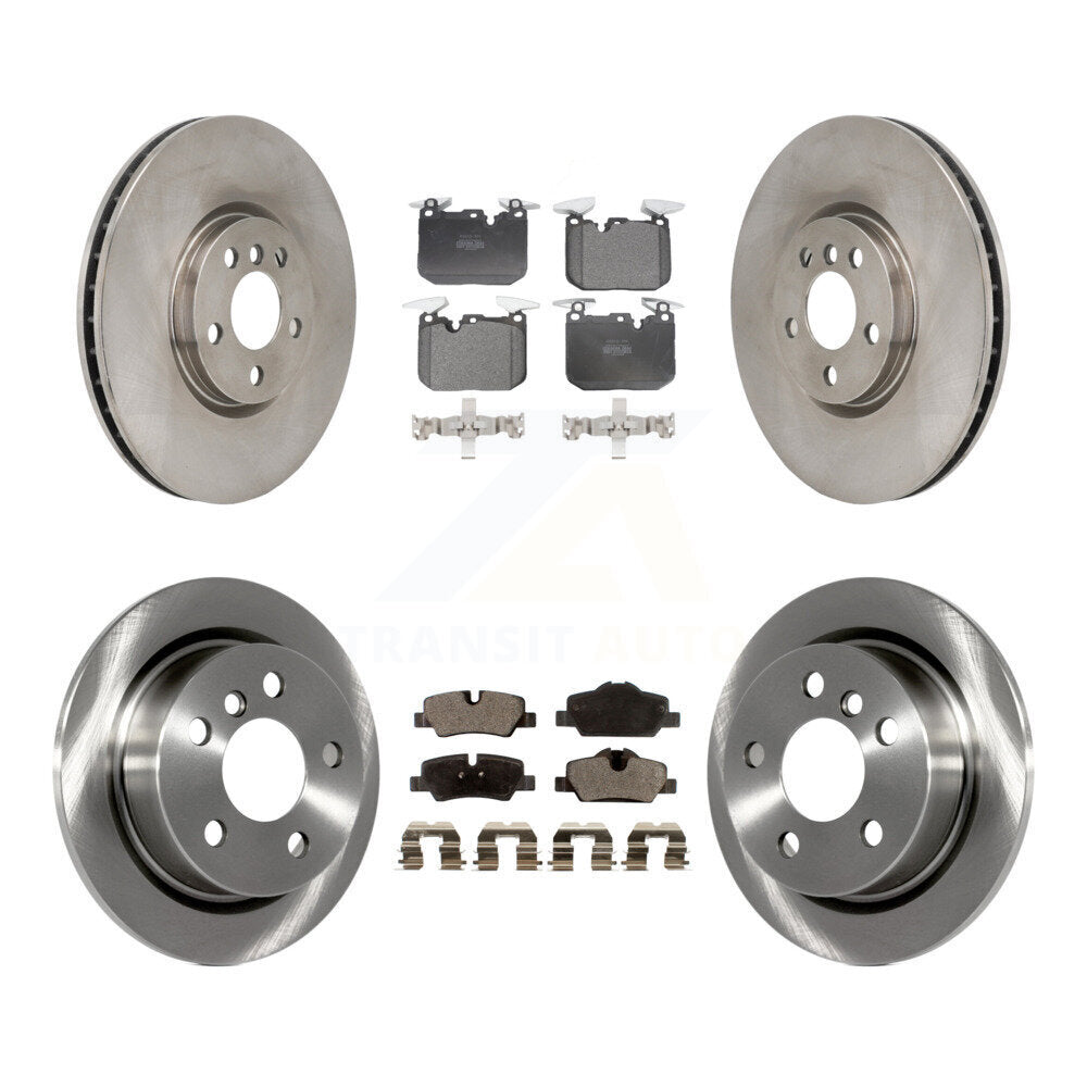 Kit de disques de frein à disque avant et arrière et plaquettes semi-métalliques pour Mini Cooper