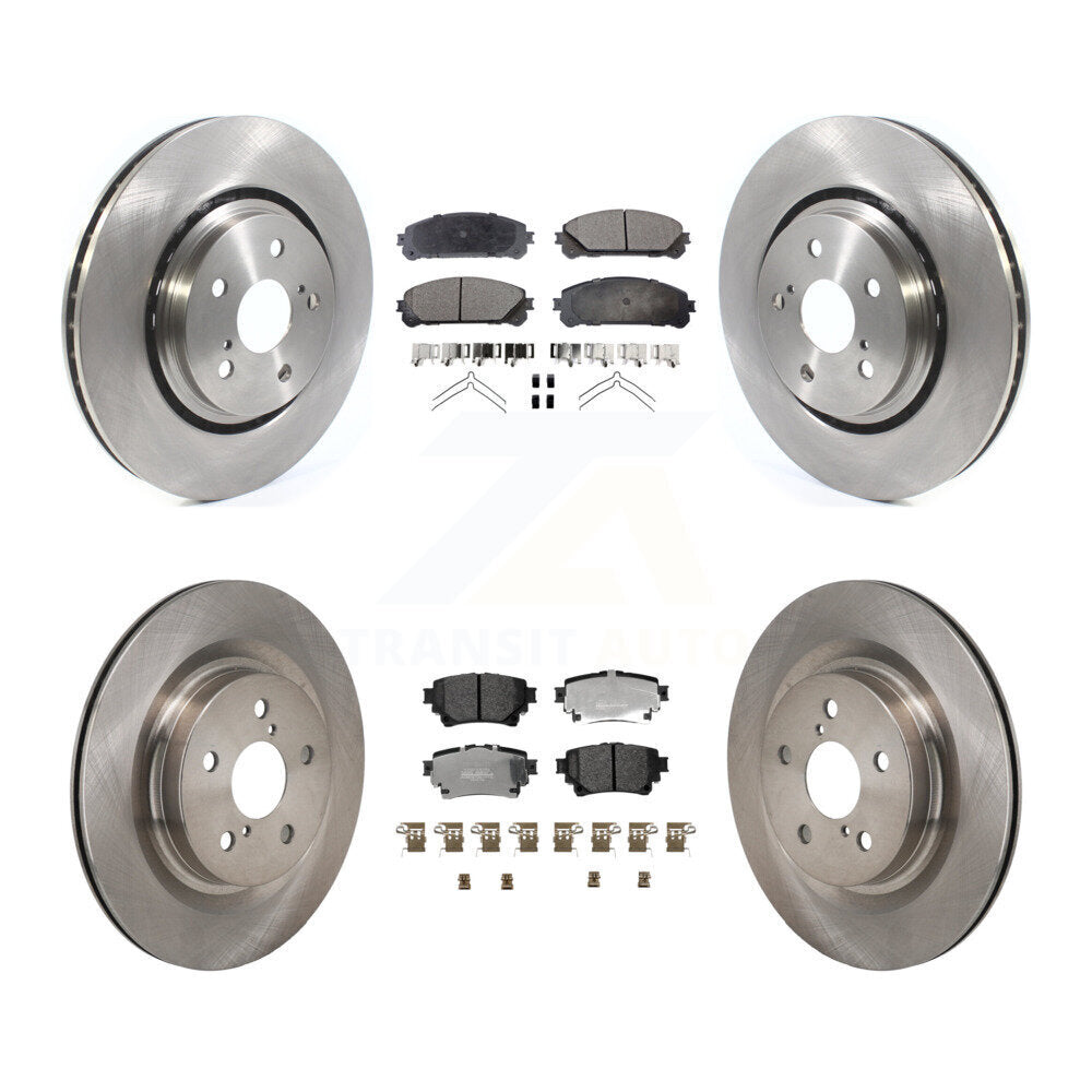 Kit de plaquettes semi-métalliques de Rotor de frein avant et arrière, pour Lexus NX350h NX350 NX250 Toyot
