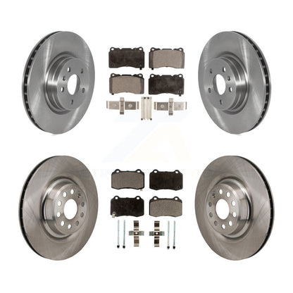 Kit de disques de frein à disque avant et arrière et plaquettes semi-métalliques pour Tesla S K8F-104193