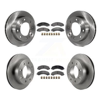 Rotors de frein à disque avant et arrière, Kit de plaquettes semi-métalliques pour GMC Savana 2500 Chevrole