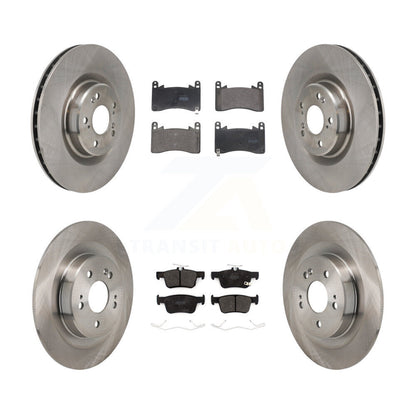 Kit de rotor de frein à disque avant et arrière et plaquettes semi-métalliques pour Acura TLX 2021 2023 3.0