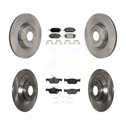 Kit de rotor de frein à disque avant et arrière et plaquettes semi-métalliques pour Mazda MX-30 E 2022 – 2023