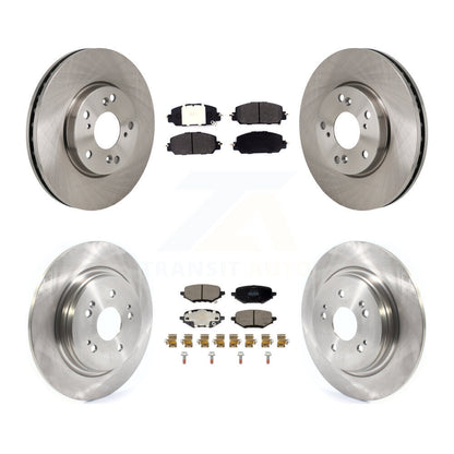 Rotors de frein à disque avant et arrière et kit de plaquettes semi-métalliques pour Honda Clarit 2017 – 2021