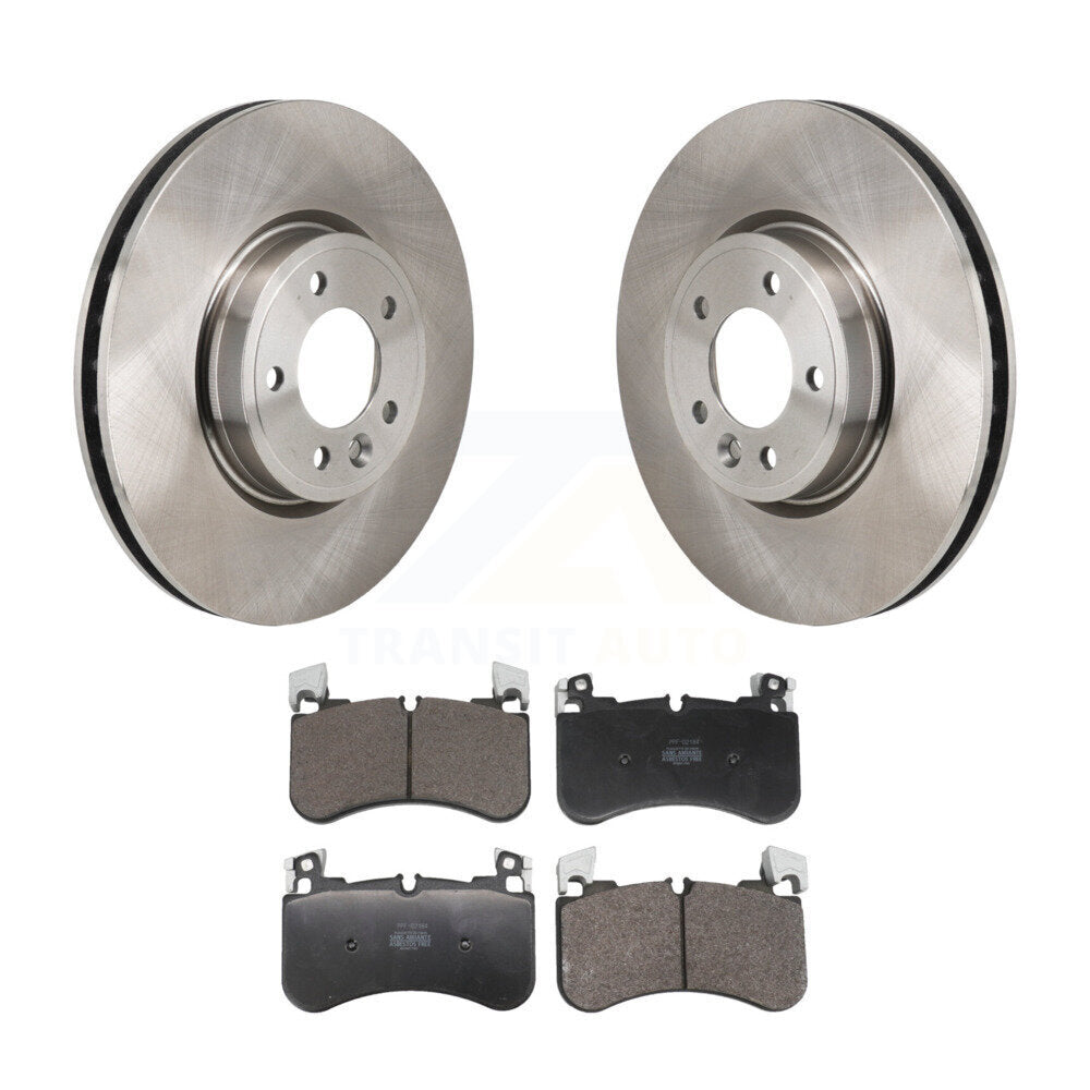 Kit de disques de frein à disque avant et plaquettes semi-métalliques pour Land Rover Range Sport
