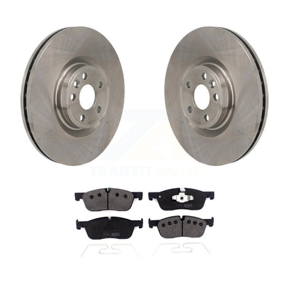 Rotors de frein avant et Kit de plaquettes semi-métalliques pour Land Rover Discovery Sport Jagua