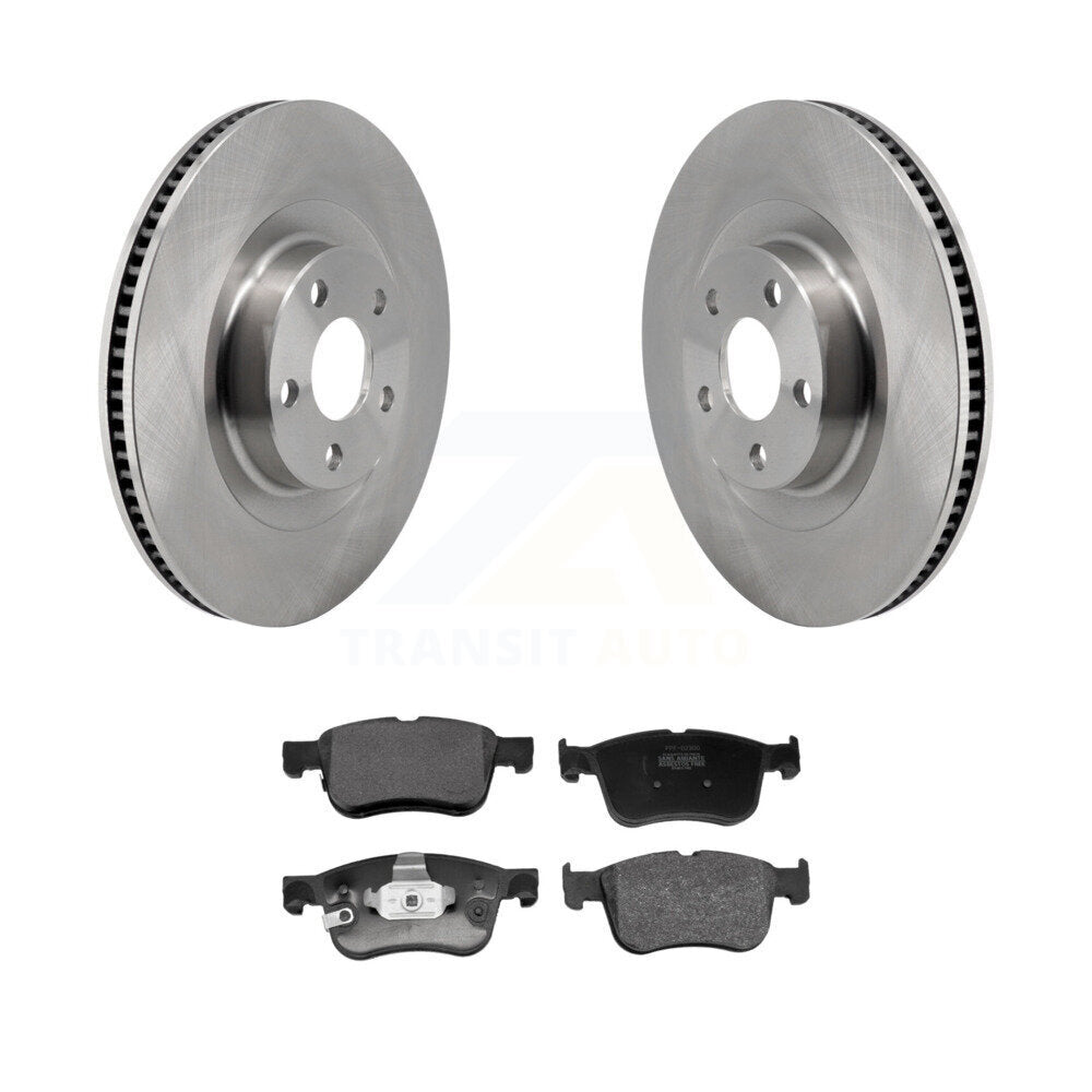 Kit de disques de frein à disque avant et de plaquettes semi-métalliques pour Ford Maverick 2022 – 2023