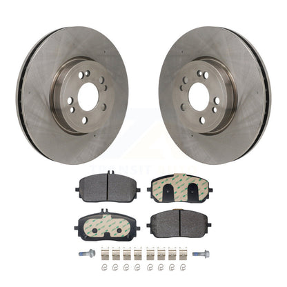 Kit de disques de frein à disque avant et plaquettes semi-métalliques pour Mercedes-Benz GLE350