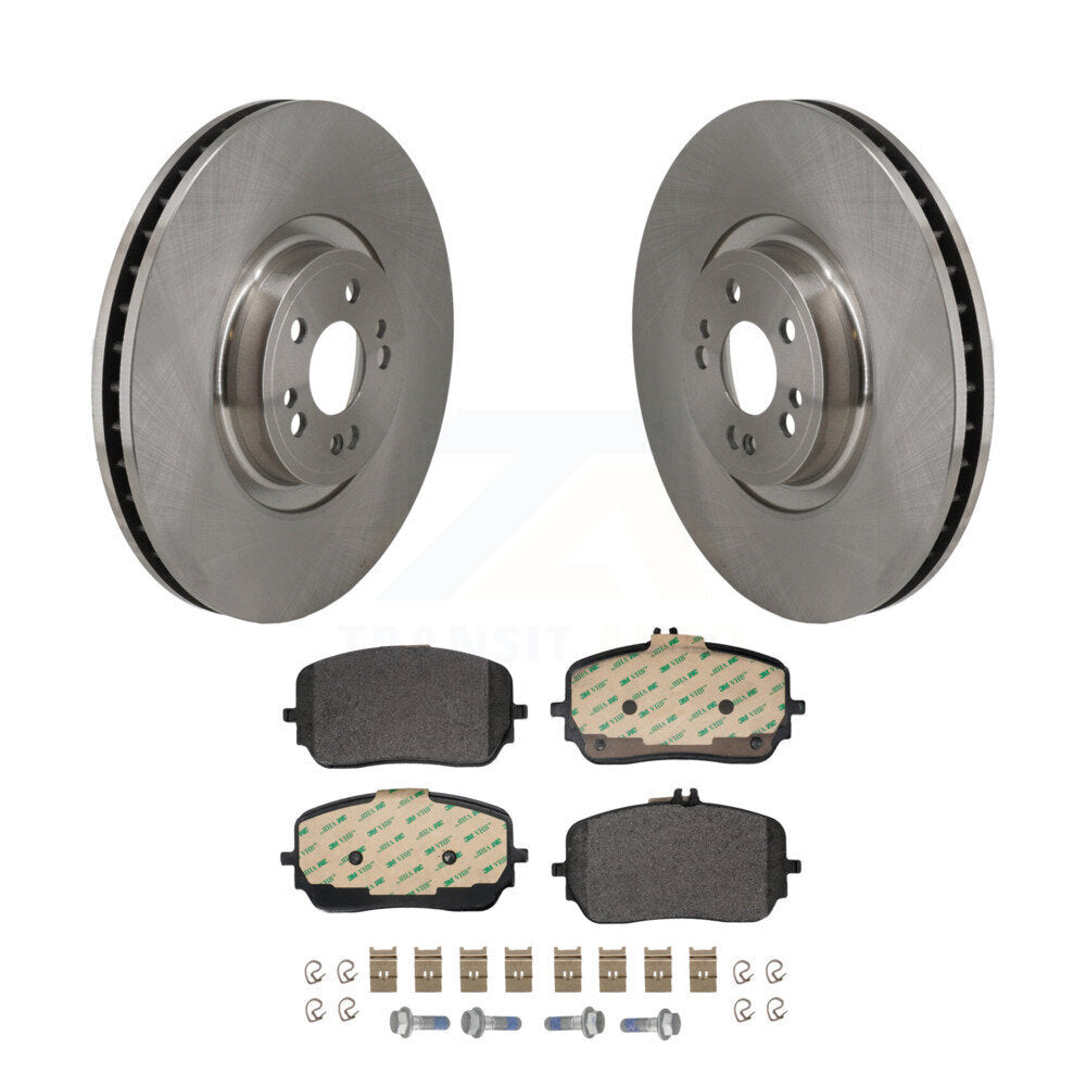 Kit de rotor de frein avant et de plaquettes semi-métalliques pour Mercedes-Benz GLE450 GLS450 GLS58