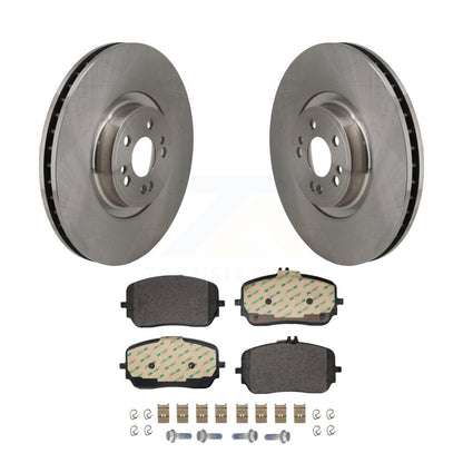 Kit de rotor de frein avant et de plaquettes semi-métalliques pour Mercedes-Benz GLE450 GLS450 GLS58