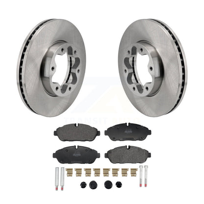 Kit de rotor de frein avant et de plaquettes semi-métalliques pour Ford Transit-250 Transit-350 AW