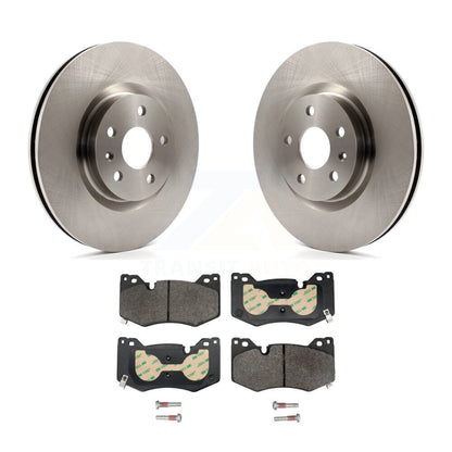 Kit de disques de frein à disque avant et plaquettes semi-métalliques pour Chevrolet Corvette
