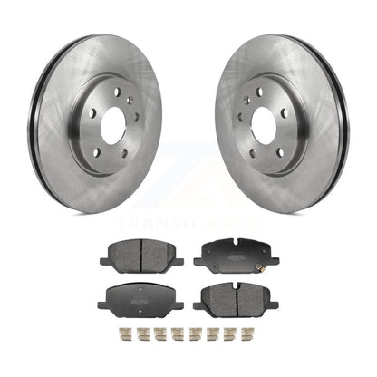 Rotor de frein à disque avant et Kit de plaquettes semi-métalliques pour Buick Envision Cadillac XT
