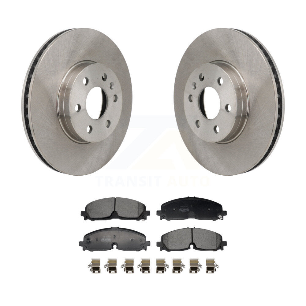 Rotor de frein à disque avant et Kit de plaquettes semi-métalliques pour Chevrolet Colorado GMC Canyo