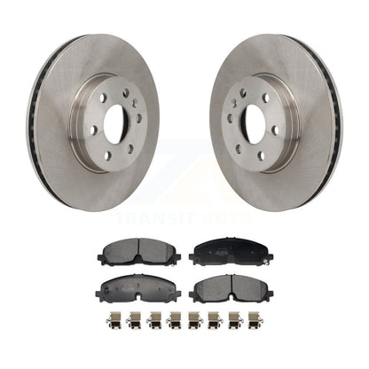 Rotor de frein à disque avant et Kit de plaquettes semi-métalliques pour Chevrolet Colorado GMC Canyo