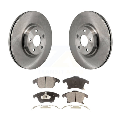 Rotors de frein à disque avant et kit de plaquettes semi-métalliques pour Lincoln MKZ 2.0 2017-2020