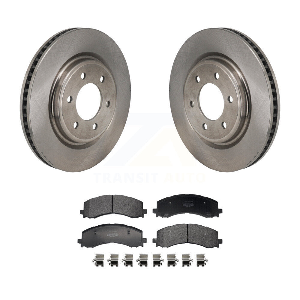 Kit de plaquettes semi-métalliques de Rotor de frein avant, pour Ford F-150 Bronco Expedition Lincol