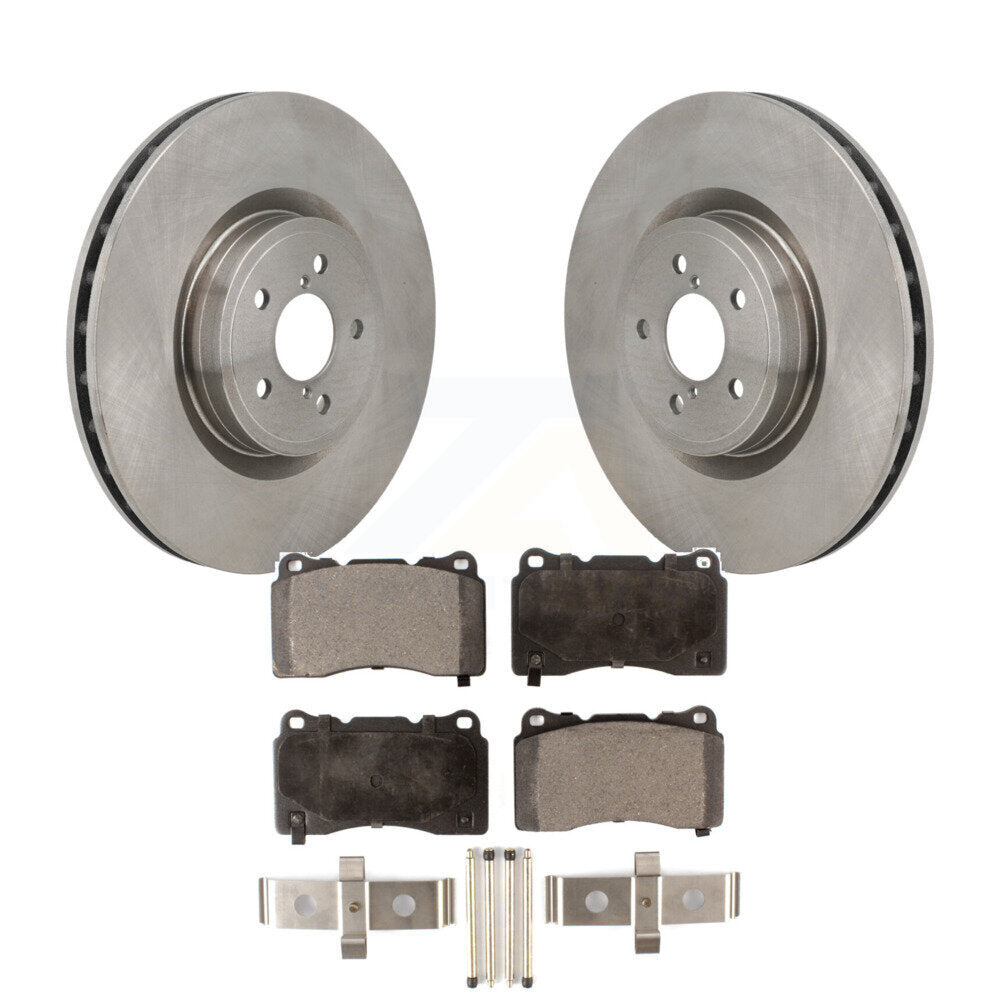 Rotors de frein à disque avant et Kit de plaquettes semi-métalliques pour Subaru BRZ Impreza Toyota 8
