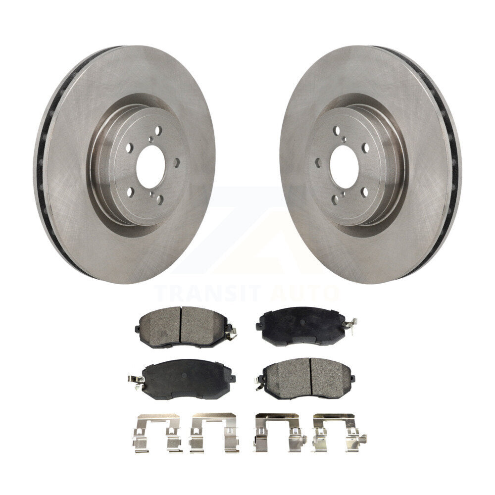 Kit de plaquettes semi-métalliques de rotor de frein avant pour Toyota 86 Base GT avec frein Brembo
