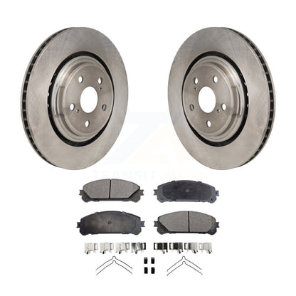 Kit de rotor de frein à disque avant et de plaquettes semi-métalliques pour Toyota Highlande 2020 – 2022