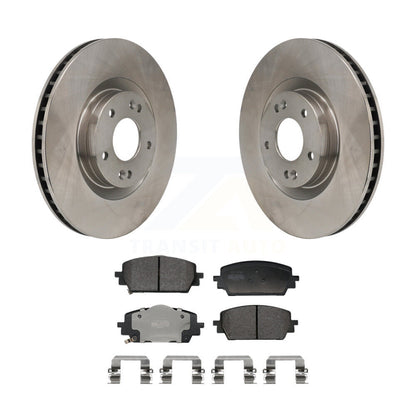 Rotors de frein avant et Kit de plaquettes semi-métalliques pour Hyundai Santa Fe Kia Sorento Cru