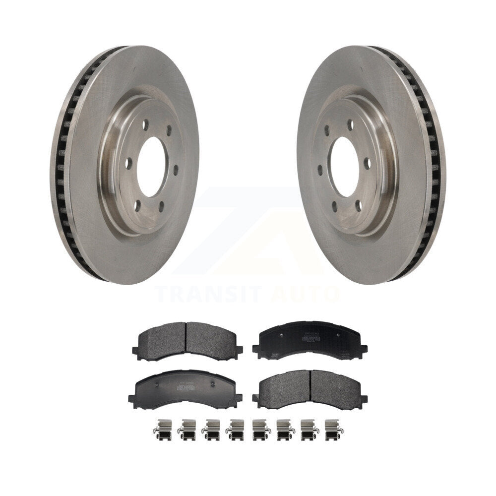 Kit de plaquettes de frein semi-métalliques pour rotors de frein avant, pour Ford F-150 Lightnin 2022 – 2023