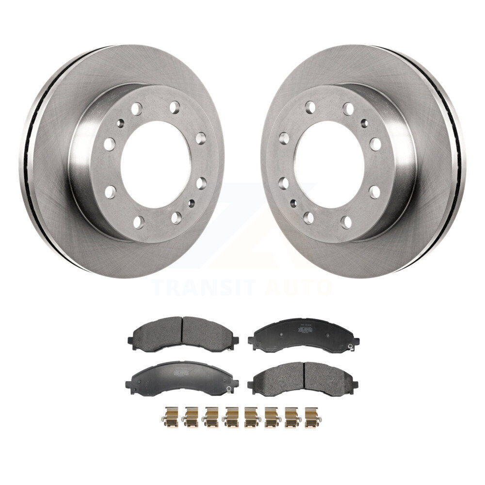 Rotors de frein avant et Kit de plaquettes semi-métalliques pour GMC Savana 3500 Chevrolet Expres
