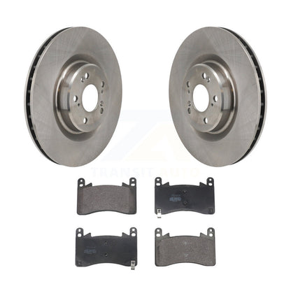 Kit de rotors de frein à disque avant et de plaquettes semi-métalliques pour Acura TLX 3.0L 2021 – 2023