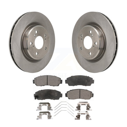Kit de rotors de frein à disque avant et de plaquettes semi-métalliques pour Acura TLX 2.0L 2021 – 2023
