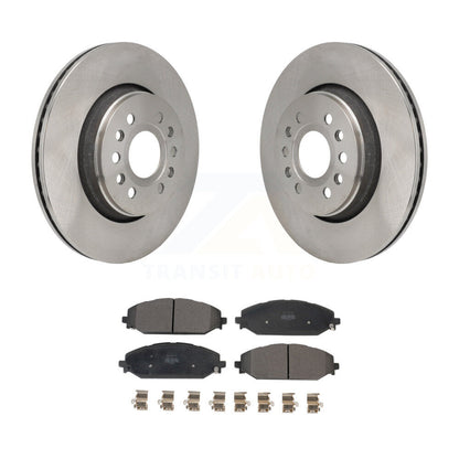Rotors de frein à disque avant, Kit de plaquettes semi-métalliques pour Ram 1500 Jeep Wagoneer Grand