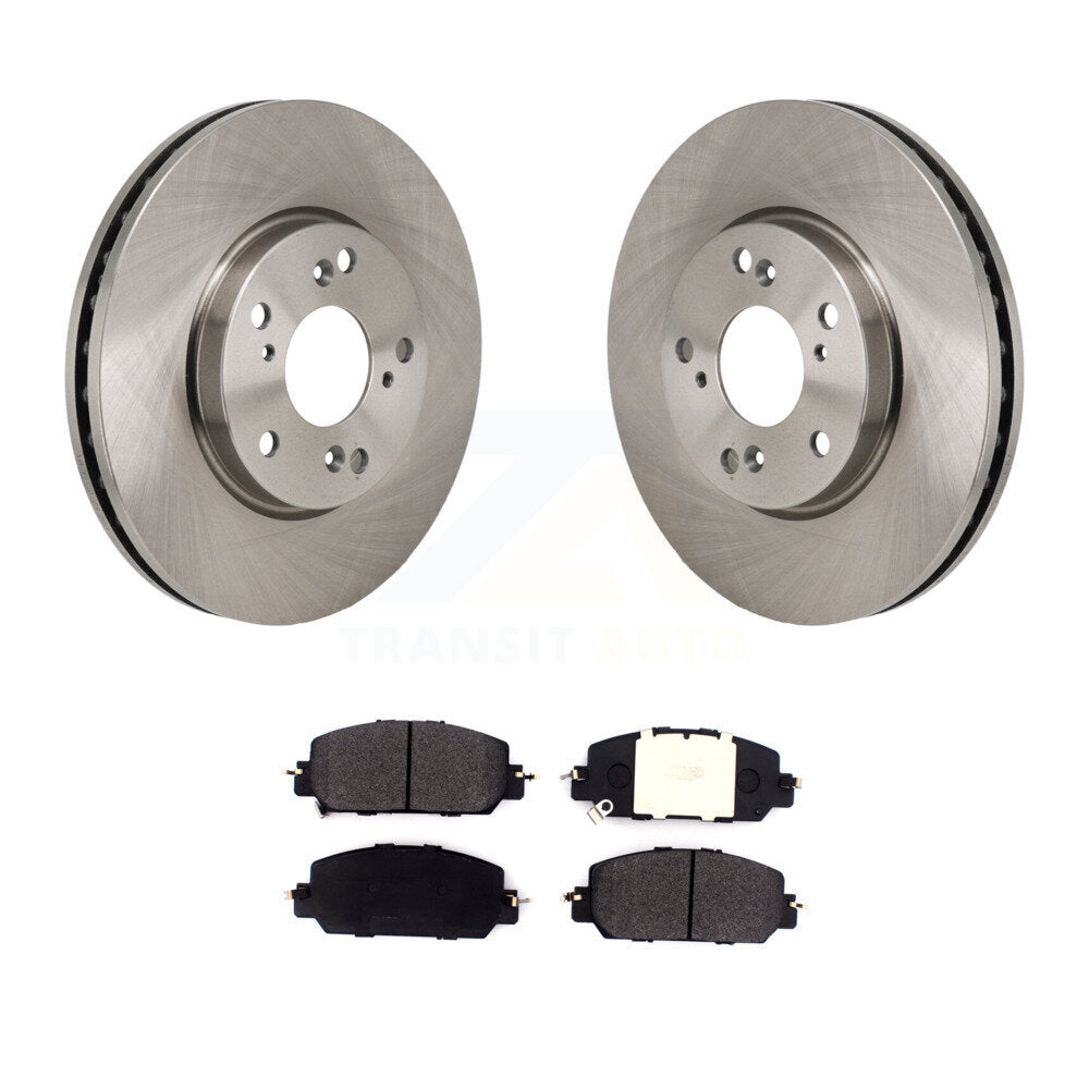 Kit de disques de frein à disque avant et de plaquettes semi-métalliques pour Honda Clarity 2017-2021