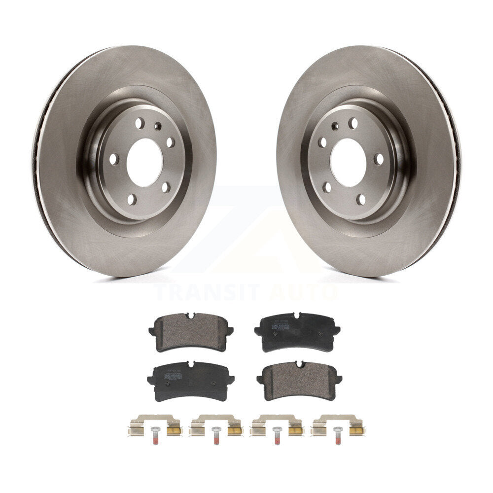 Kit de disques de frein à disque arrière et plaquettes semi-métalliques pour Audi A7 Quattro K8F-10428