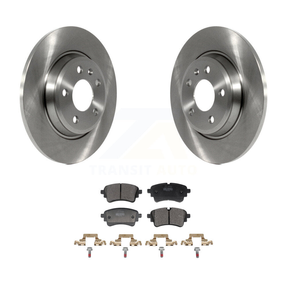 Kit de rotor de frein à disque arrière et de plaquettes semi-métalliques pour Audi A4 Quattro A5 Sportbac