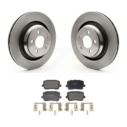 Kit de disques de frein à disque arrière et plaquettes semi-métalliques pour Dodge Charger K8F-104289