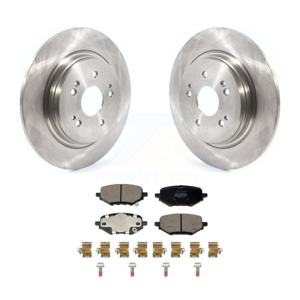 Kit de disques de frein à disque arrière et plaquettes semi-métalliques pour Honda HR-V Clarity