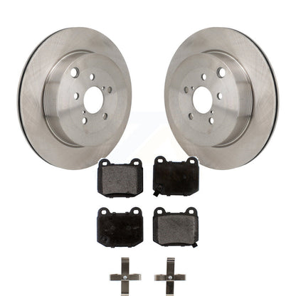 Kit de disques de frein à disque arrière et plaquettes semi-métalliques pour Subaru BRZ Toyota 86