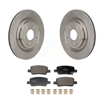 Rotor de frein à disque arrière et Kit de plaquettes semi-métalliques pour Hyundai Santa Fe Kia Sorent