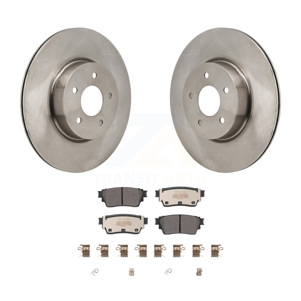 Kit de plaquettes de frein semi-métalliques pour Rotors de frein arrière, pour Mitsubishi Outlander Nissan INFINIT