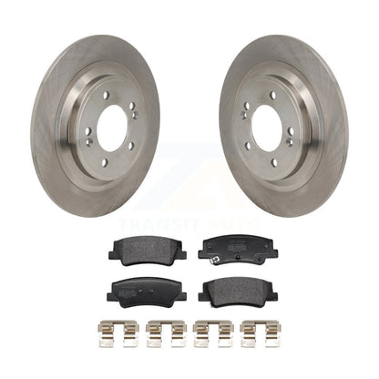 Rotors de frein à disque arrière et Kit de plaquettes semi-métalliques pour Hyundai Tucson Kia Sportag