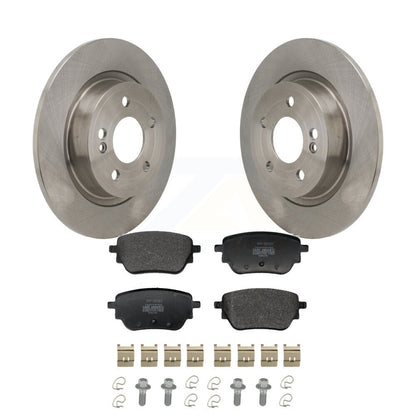 Kit de disques de frein à disque arrière et plaquettes semi-métalliques pour Mercedes-Benz A220 CLA250