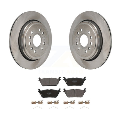 Rotor de frein à disque arrière et Kit de plaquettes semi-métalliques pour Ram 1500 Jeep Wagoneer Grand
