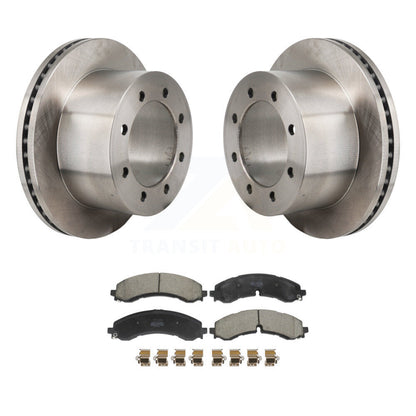 Kit de rotor de frein à disque arrière et de plaquettes semi-métalliques pour GMC Sierra 3500 HD Chevrole